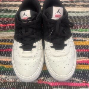 Jordan Series Black and White Sneakers